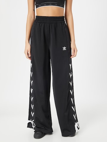 ADIDAS ORIGINALS Wide Leg Hose 'Always Original Laced ' in Schwarz: predná strana