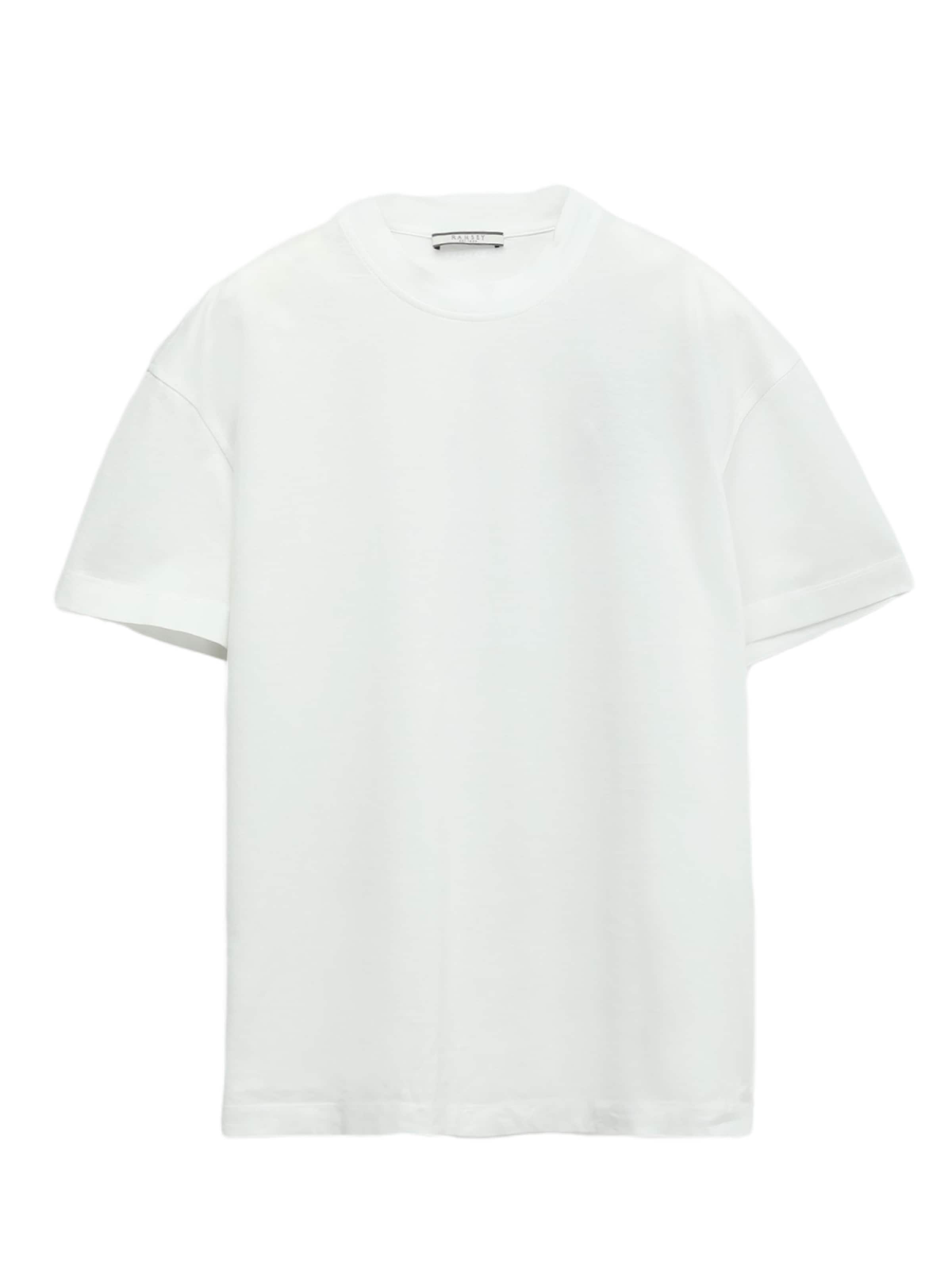 Ramsey Shirt in White: front