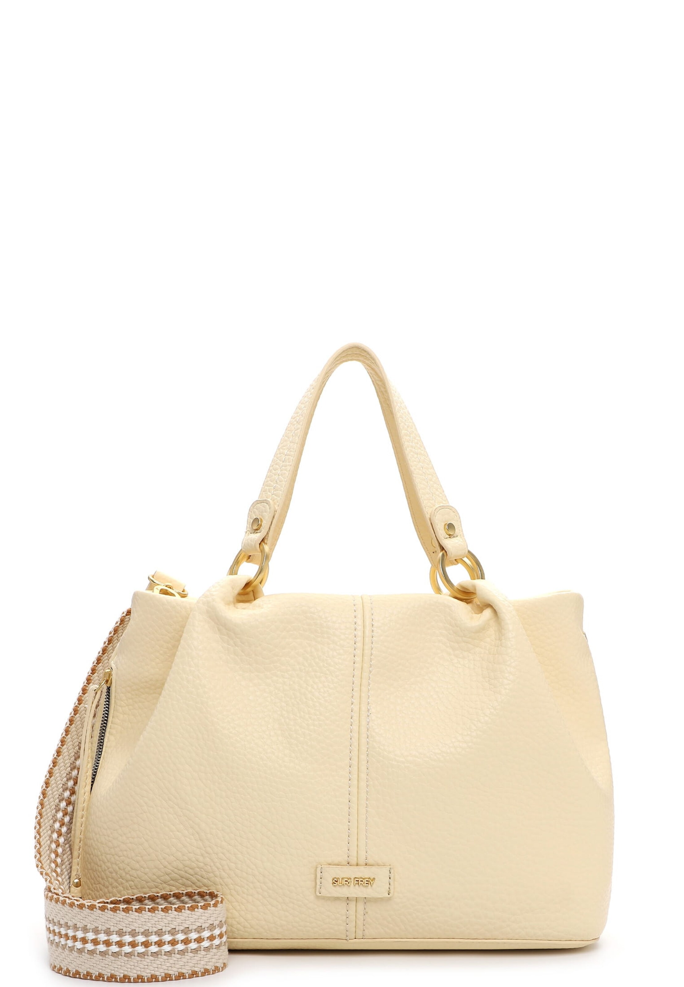 Suri Frey Håndtaske 'SFY Gray' i gul: forside