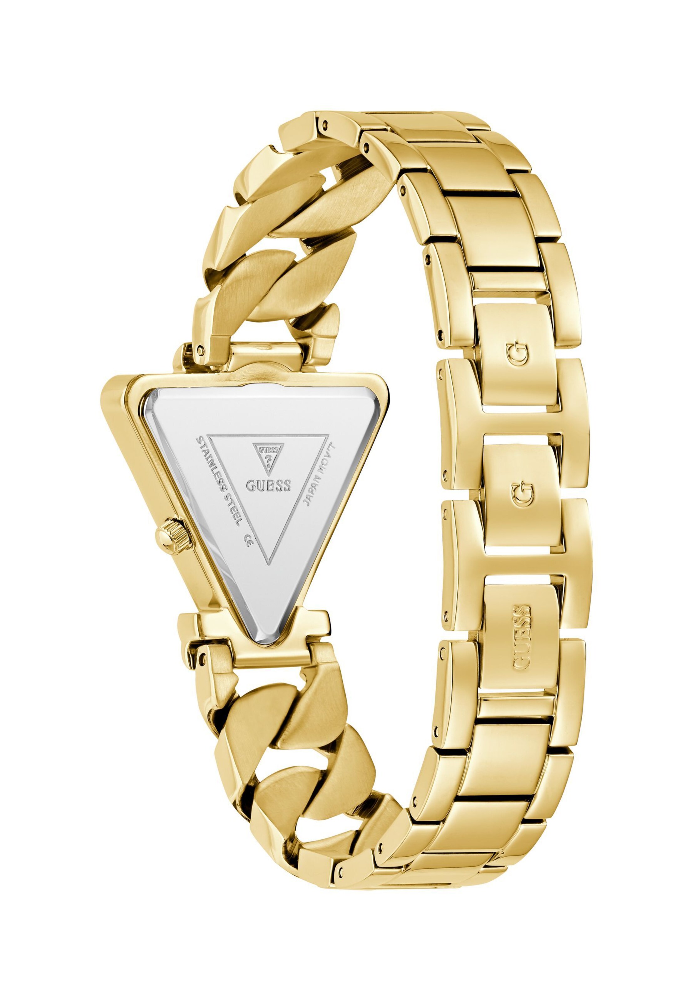 GUESS Analoog horloge 'FAME' in Goud