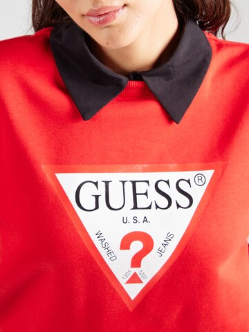 Felpa di GUESS in rosso