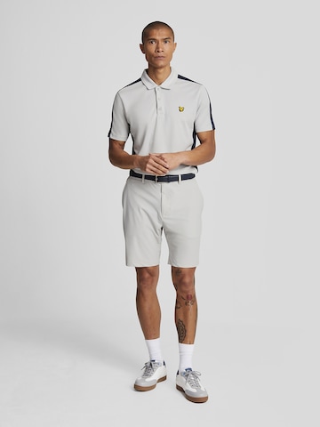 Lyle & Scott Regular Broek in Grijs: voorkant