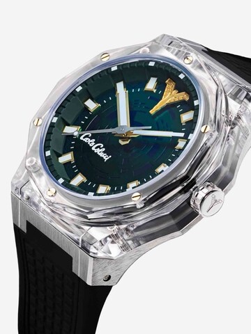 Carlo Colucci Analoog horloge in Zwart