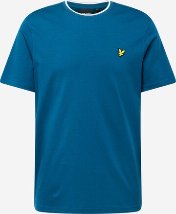 T-Shirt Lyle & Scott en bleu : devant