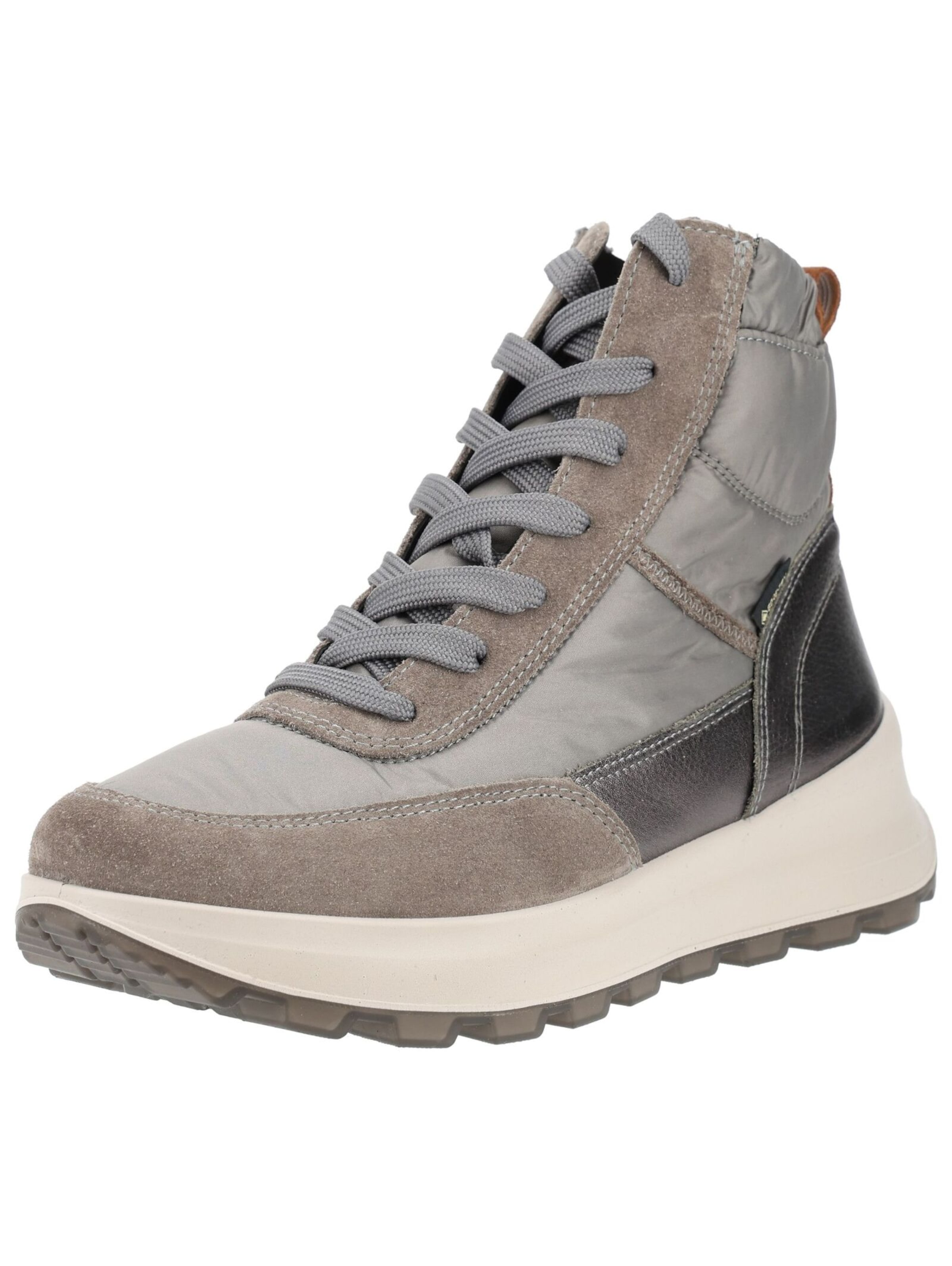 Bottines à lacets Legero en gris : devant