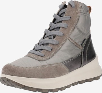 Bottines à lacets Legero en gris : devant