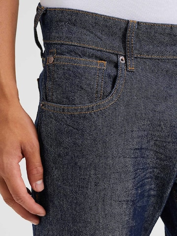 WE Fashion Slimfit Jeans i blå