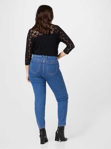 Vila Curve regular Jeans i blå