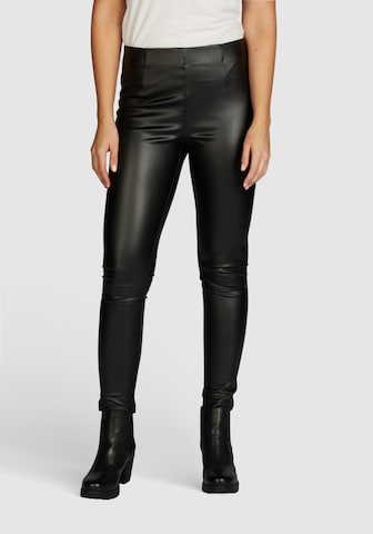 Navigazione Skinny Leggings in Schwarz: predná strana