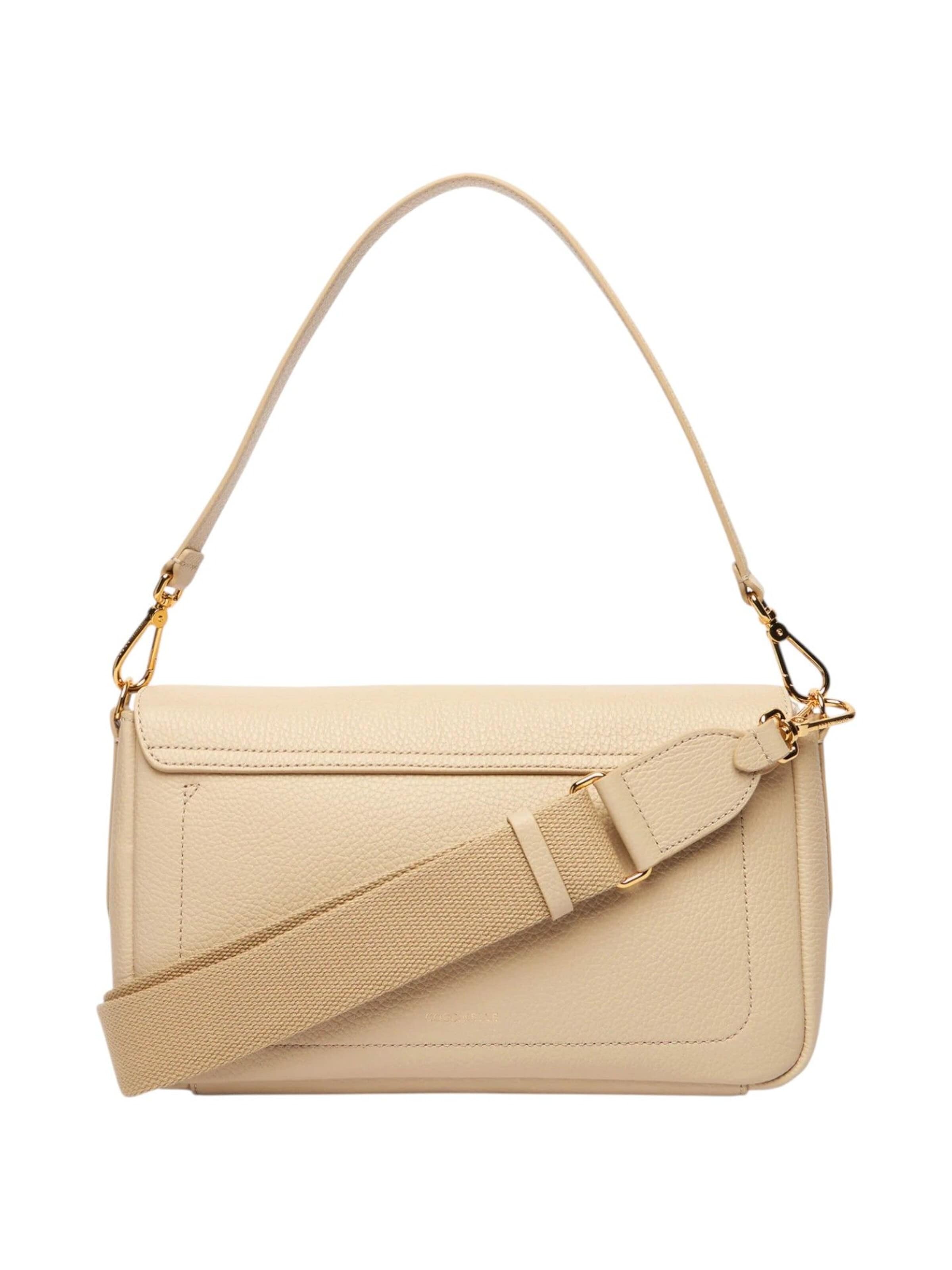 Borsa a mano 'Handbag Grained Leather' di Coccinelle in beige