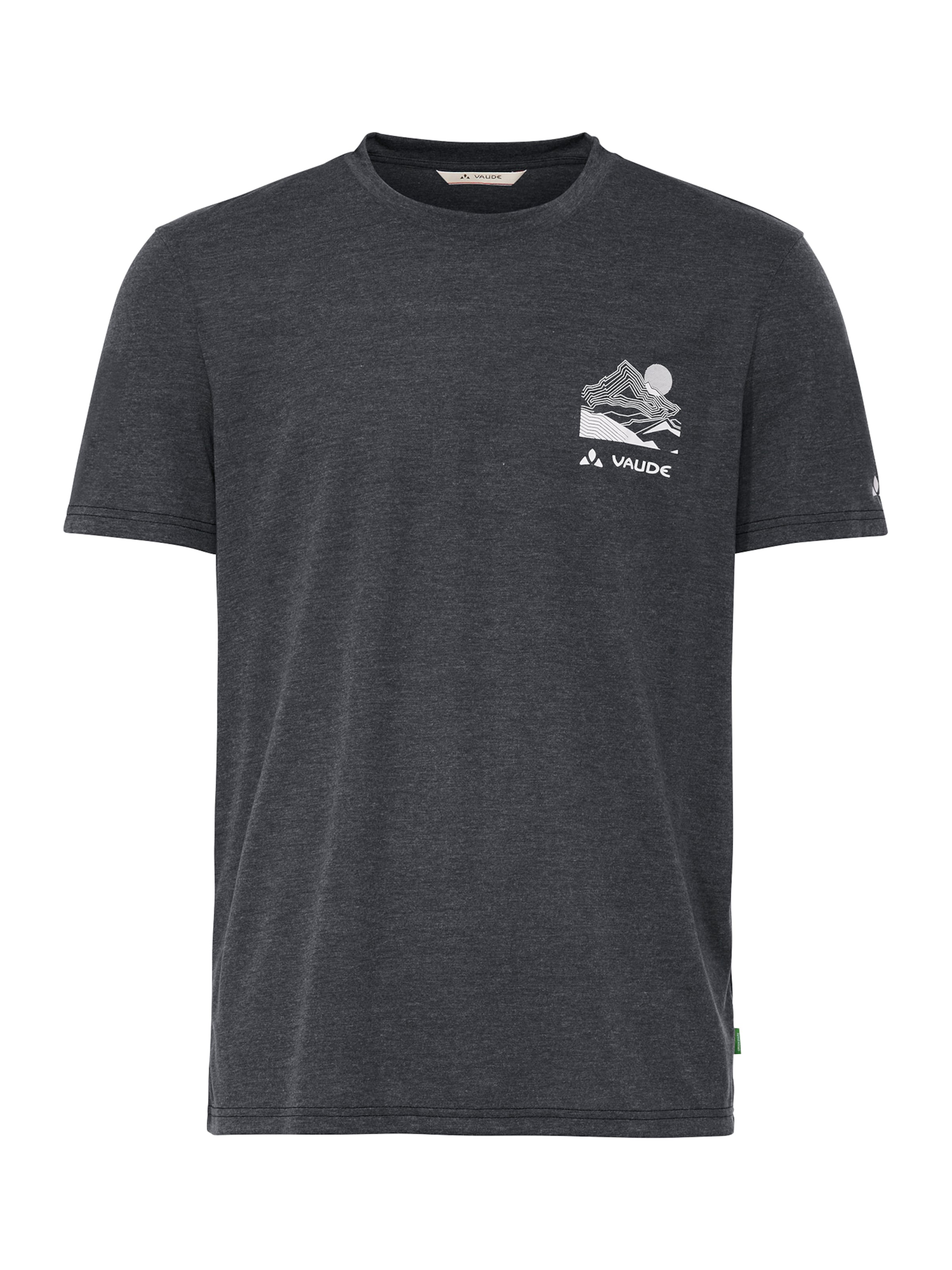 VAUDE Performance shirt in Black: front