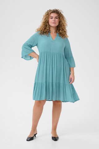 Robe 'Mariana' KAFFE CURVE en bleu