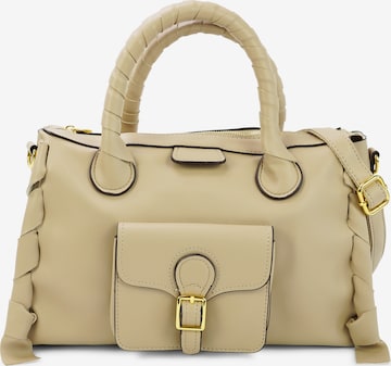 Emma & Kelly Handtas 'JULE' in Beige: voorkant