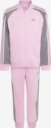 ADIDAS ORIGINALS Juoksupuku 'SST' koossa 104 värissä harmaa / roosa, Tuotenäkymä