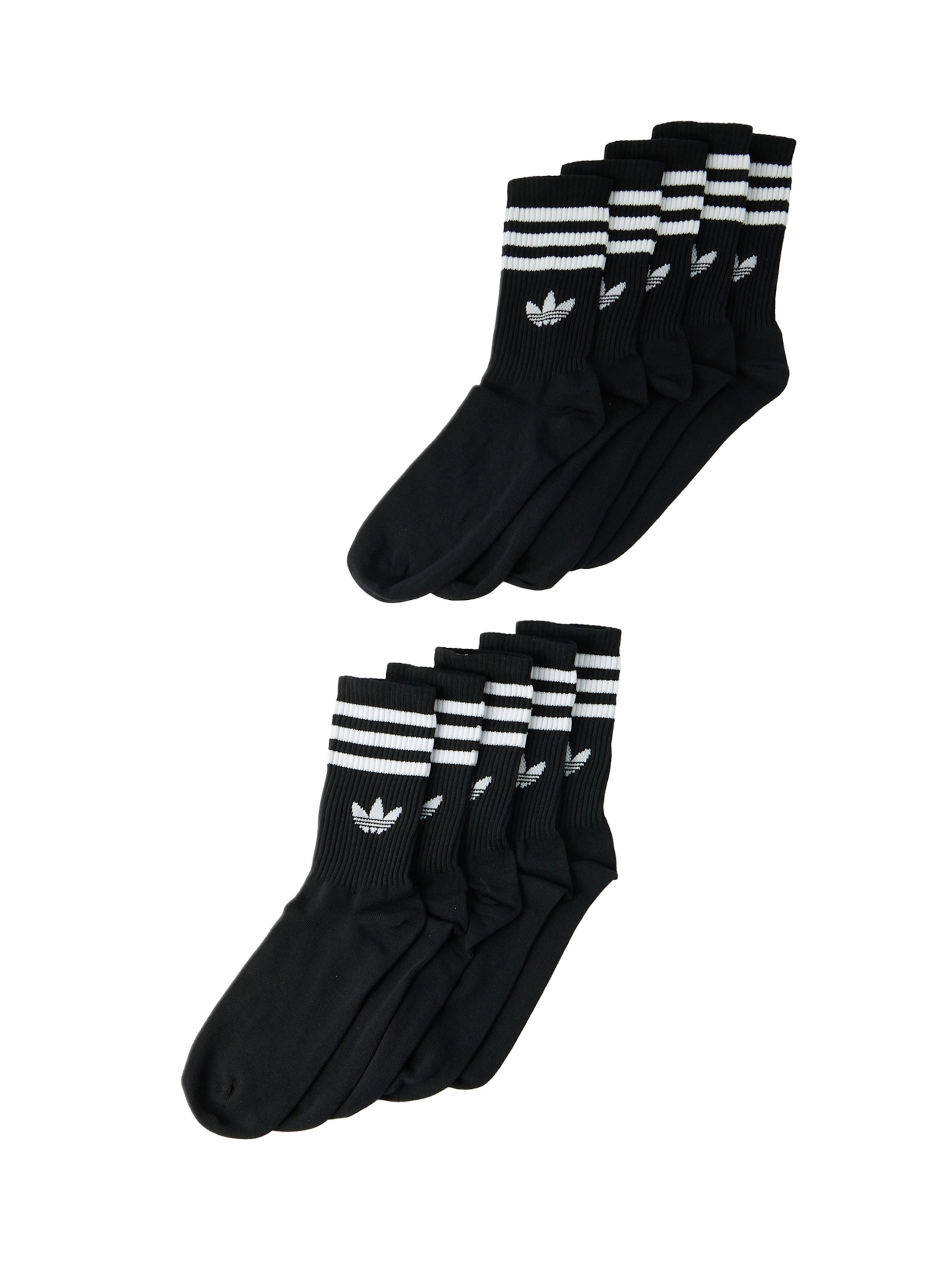 ADIDAS ORIGINALS Sokken in Zwart: voorkant