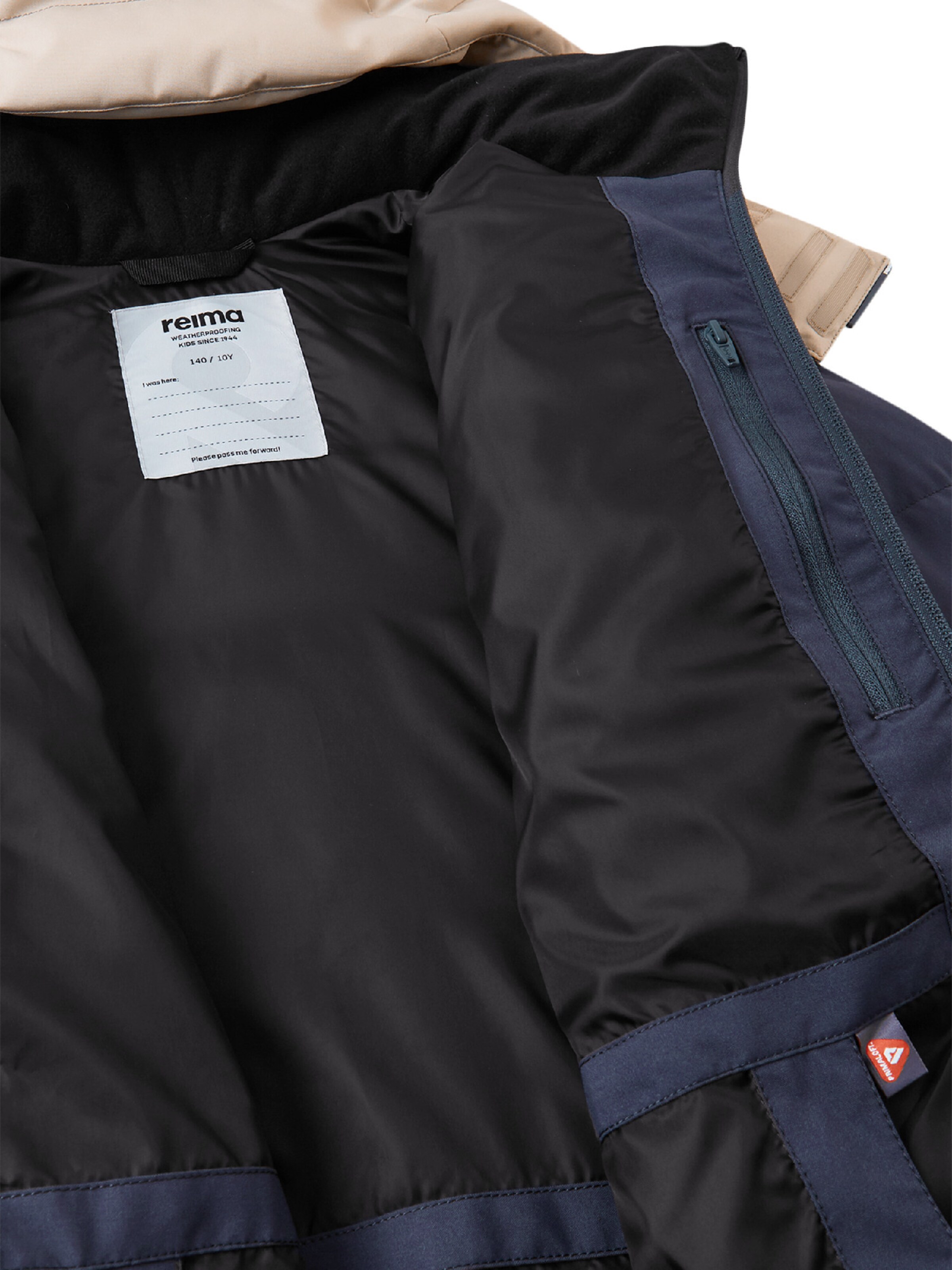 Reima Functionele jas 'Kuosku ' in Beige