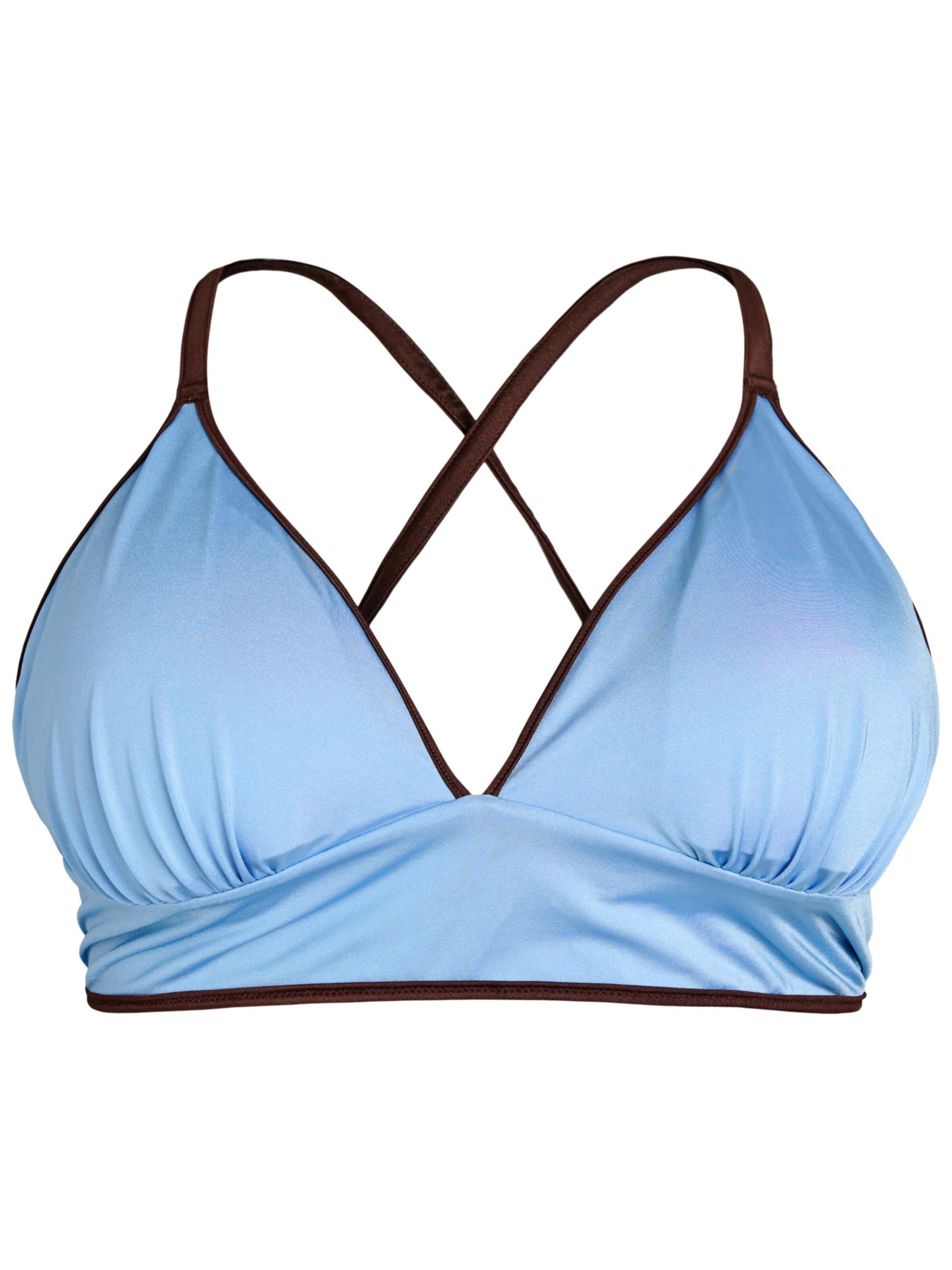Triangle Hauts de bikini 'Senya' Swim by Zizzi en marron