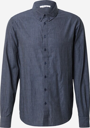 ABOUT YOU Overhemd 'Malte' in de kleur Donkerblauw / Wit, Productweergave