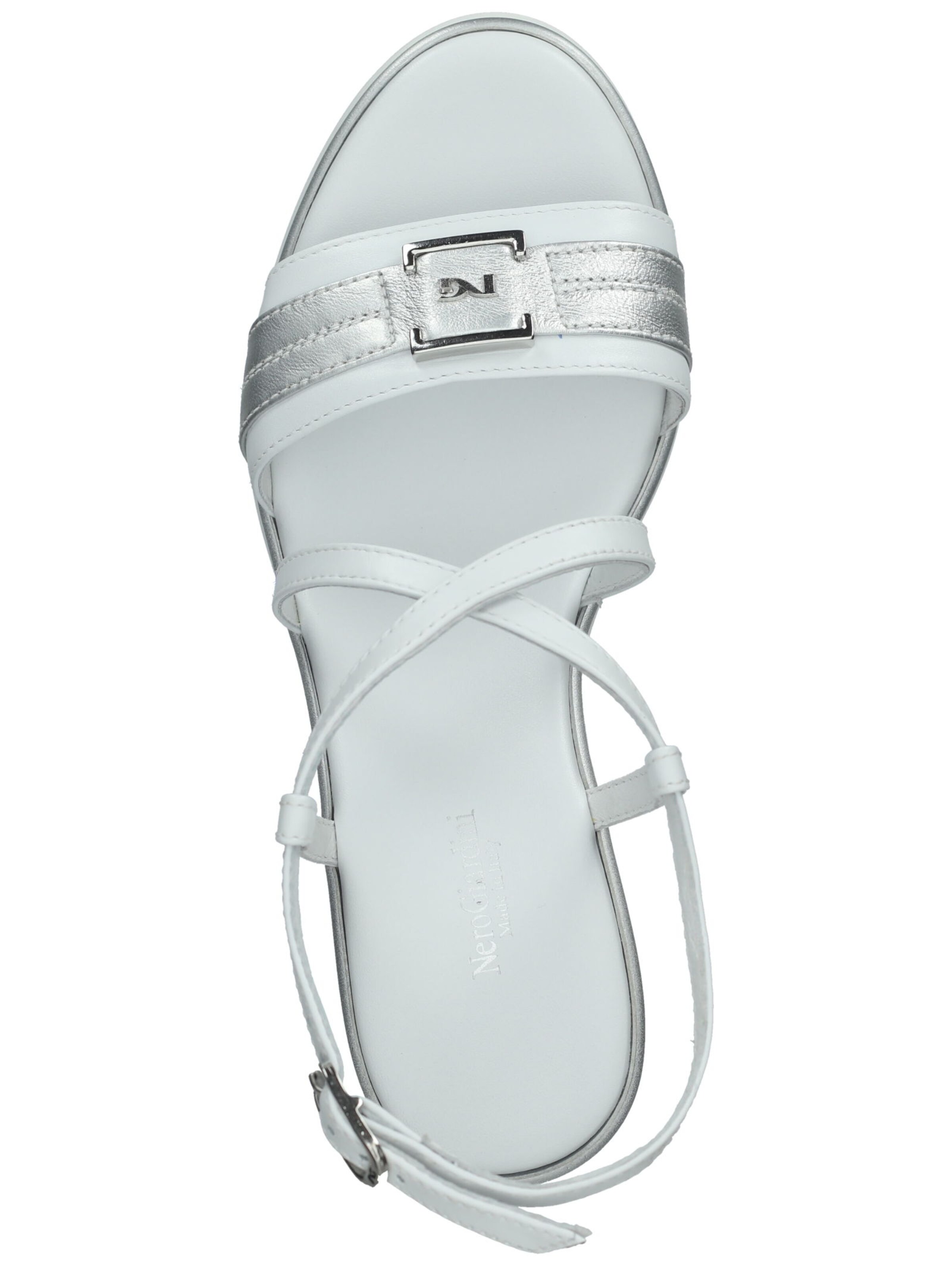 Sandalo di Nero Giardini in bianco