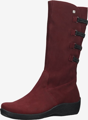 Arcopedico Boots in Red: front