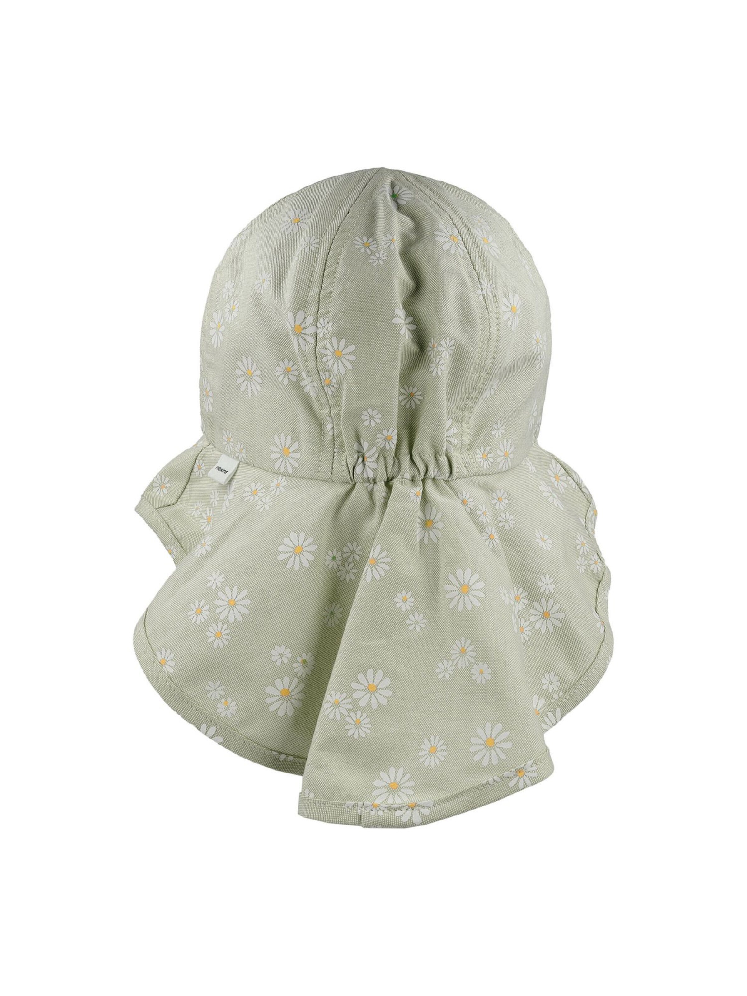 MAXIMO Hat 'MINI GIRL-Flapper Nackenschutz, Bindeband, UV 50' in Green