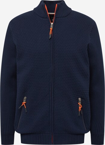 FQ1924 Knit Cardigan 'Kyle' in Blue: front