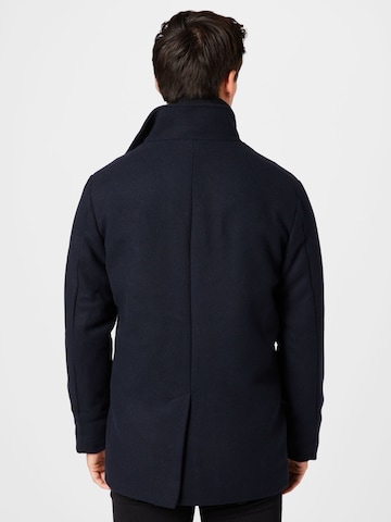 JACK & JONES Between-Seasons Coat 'Dunham' in Blue