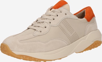 Baskets basses Paul Green en beige : devant