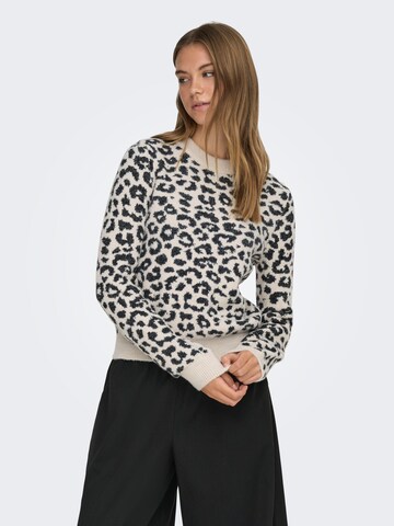 JDY Sweater 'JDYLORRAINE' in Grey