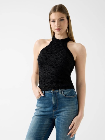 GUESS Sticktop in Schwarz: Vorderseite