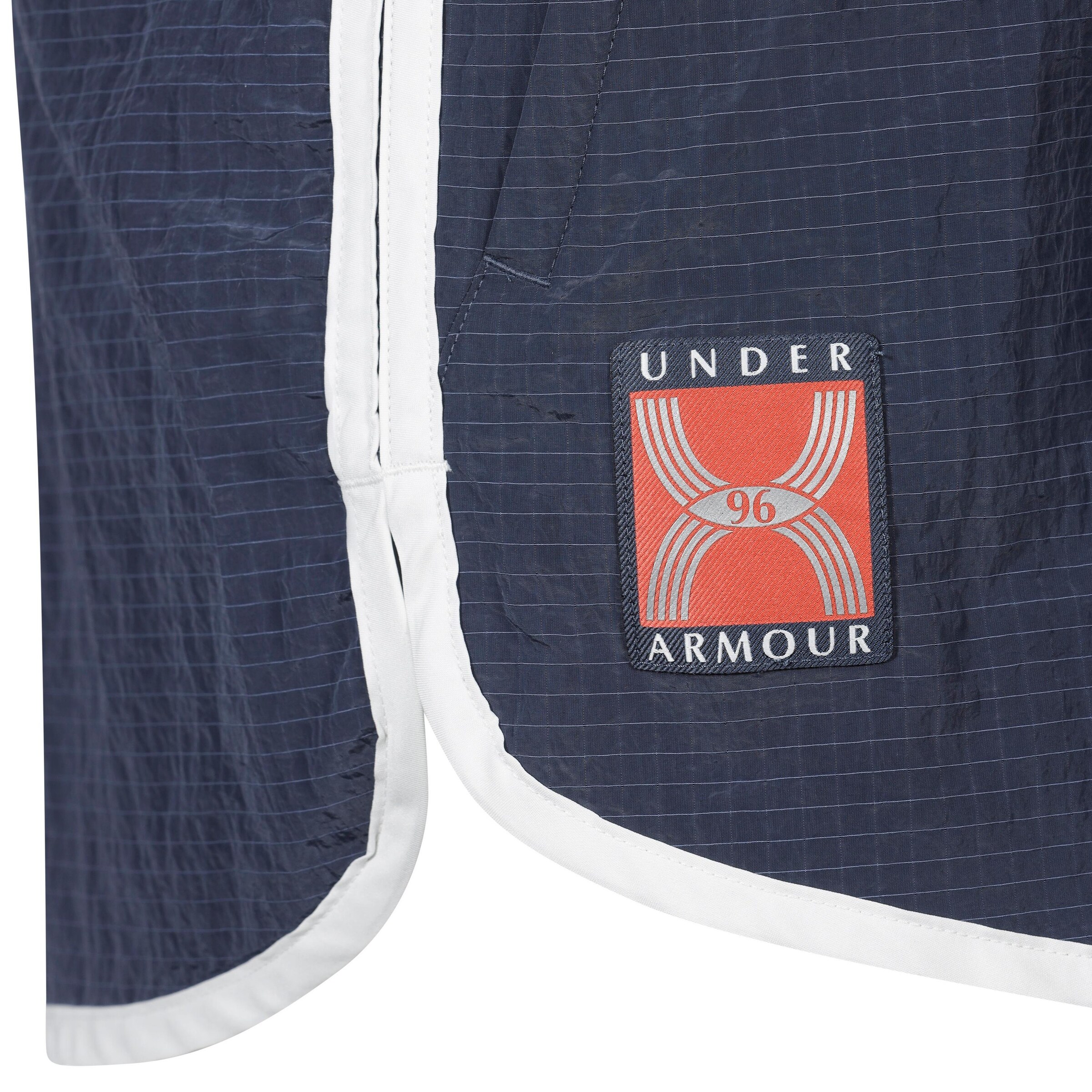 UNDER ARMOUR Loosefit Sportshorts 'Run 96' in Grau