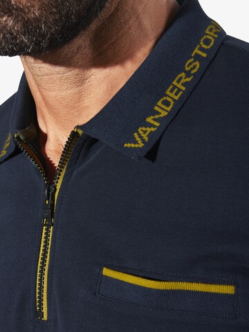 Jan Vanderstorm Shirt 'Morksen' in Blue