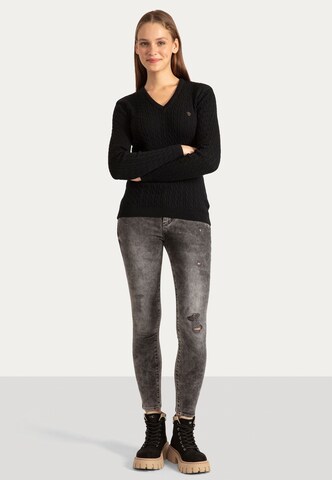 Sir Raymond Tailor Sweater 'Jena' in Black