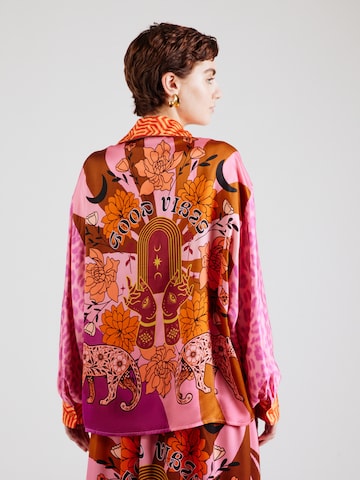 Chemisier 'Mystical Portal' miss goodlife en mélange de couleurs