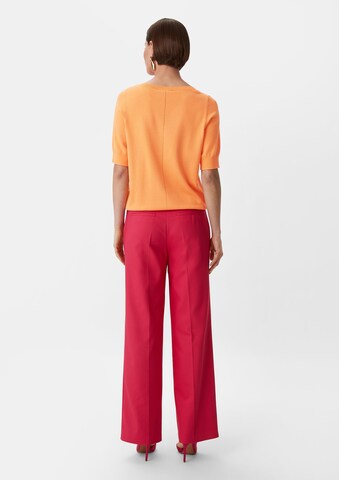 COMMA Pullover in Orange: Rückseite