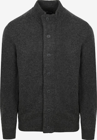 Barbour Knit Cardigan in Grey: front