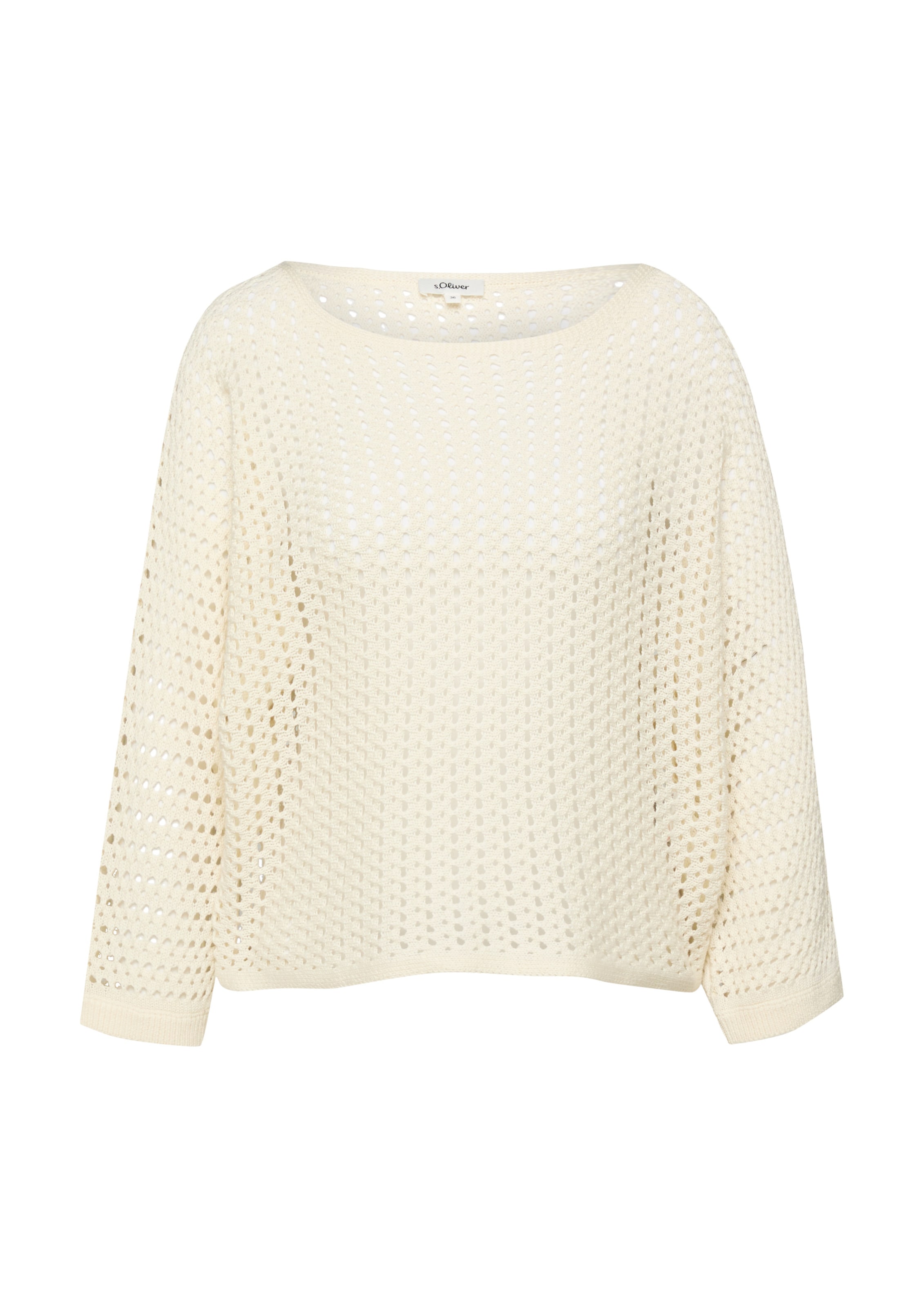 s.Oliver Pull-over en XXS en crème, Vue avec produit