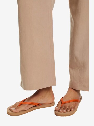 ESPRIT T-Bar Sandals in Orange: front