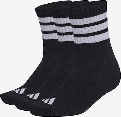 35-37,5 dydžio Sportinės kojinės 'Ess' iš ADIDAS PERFORMANCE, spalva – juoda / balta, Prekių apžvalga