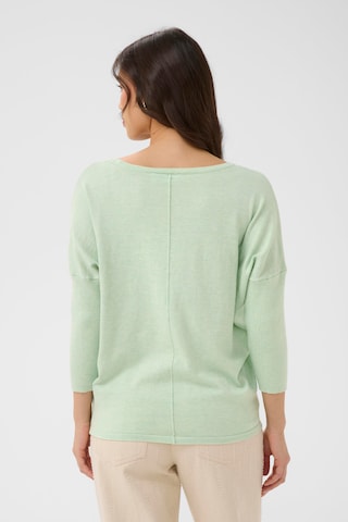 SAINT TROPEZ Pullover 'SZMila' in Grün