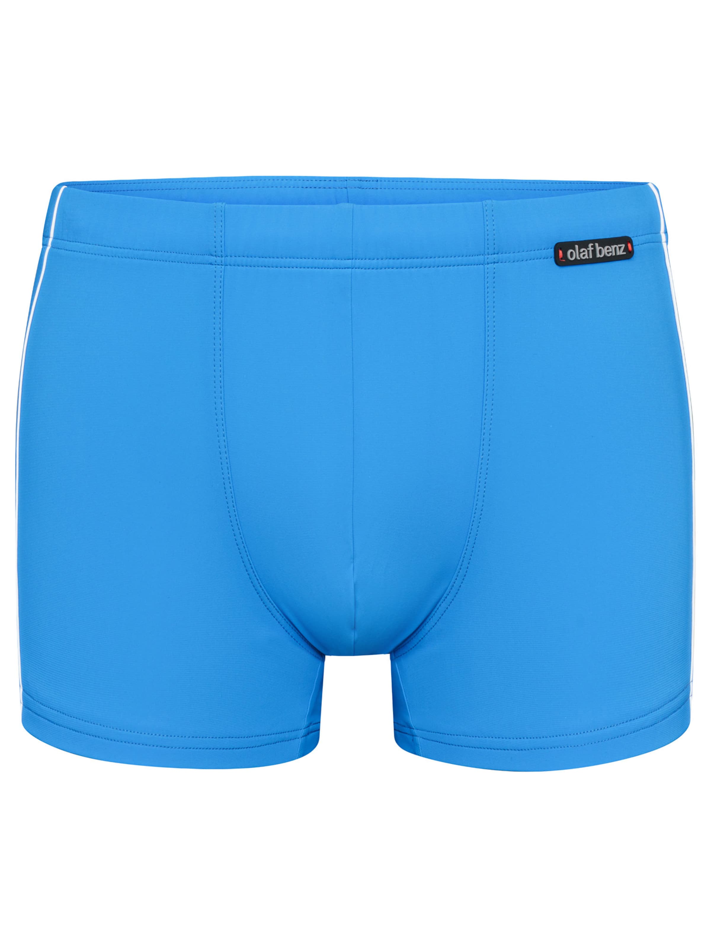 Shorts de bain ' BLU2550 Beachpants ' Olaf Benz en bleu : devant