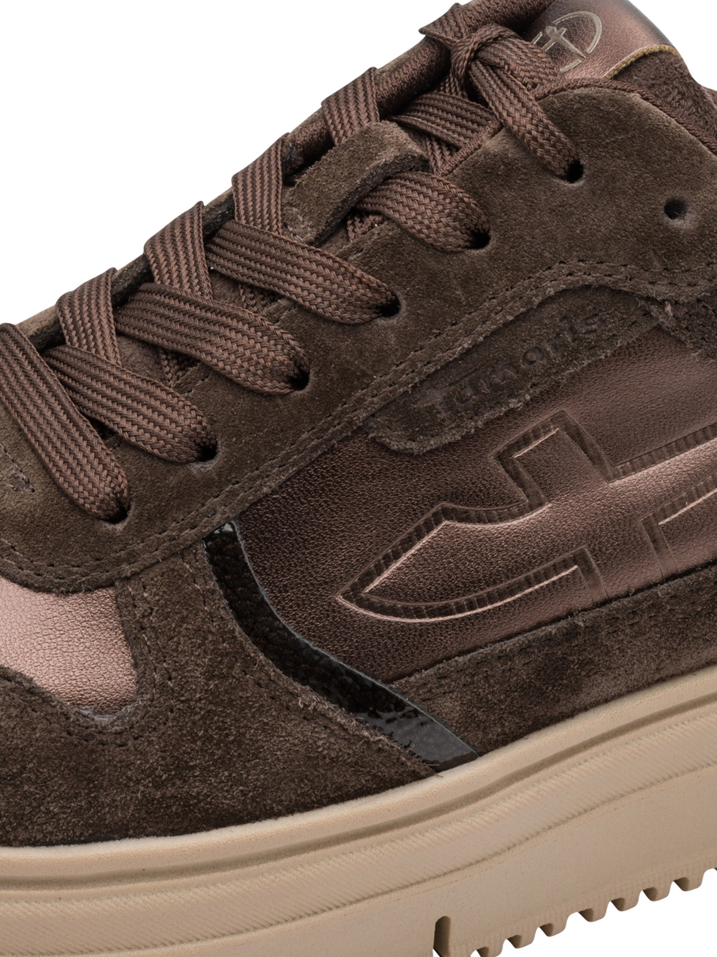 Tamaris Låg sneaker i brun