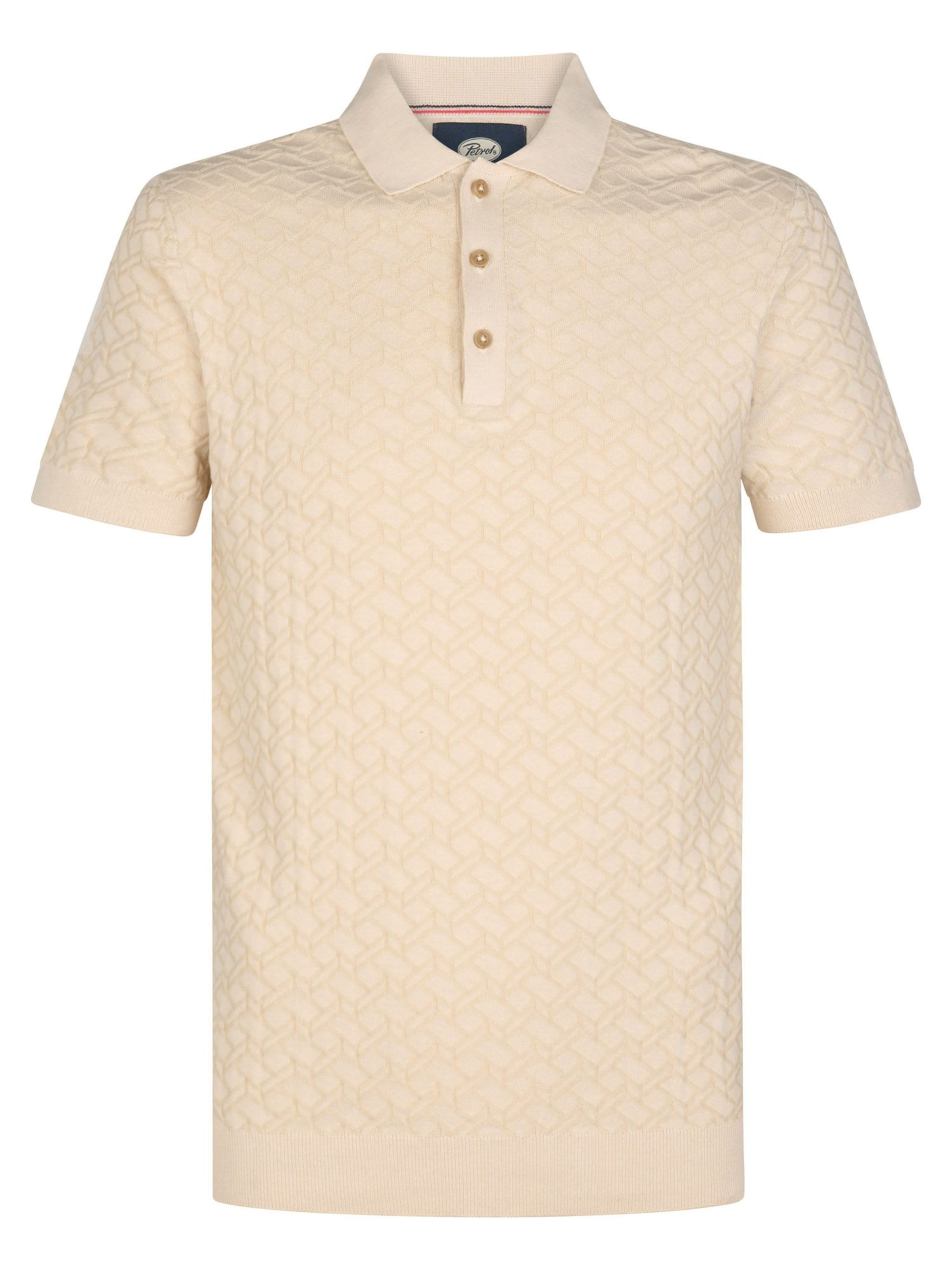 PETROL INDUSTRIES MEN Shirt in Beige: front