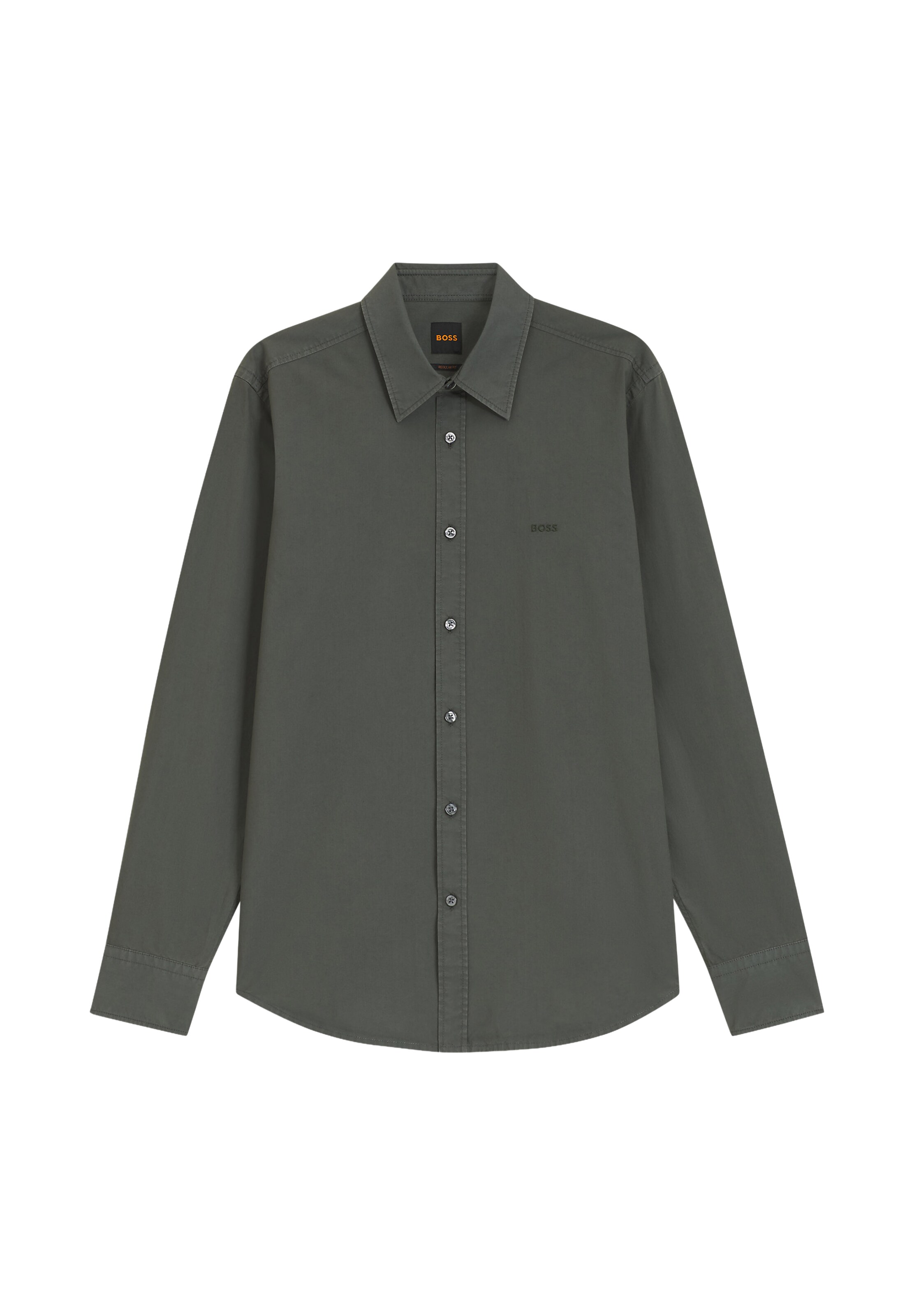 Camicia 'Relegant_6' di BOSS in verde: frontale