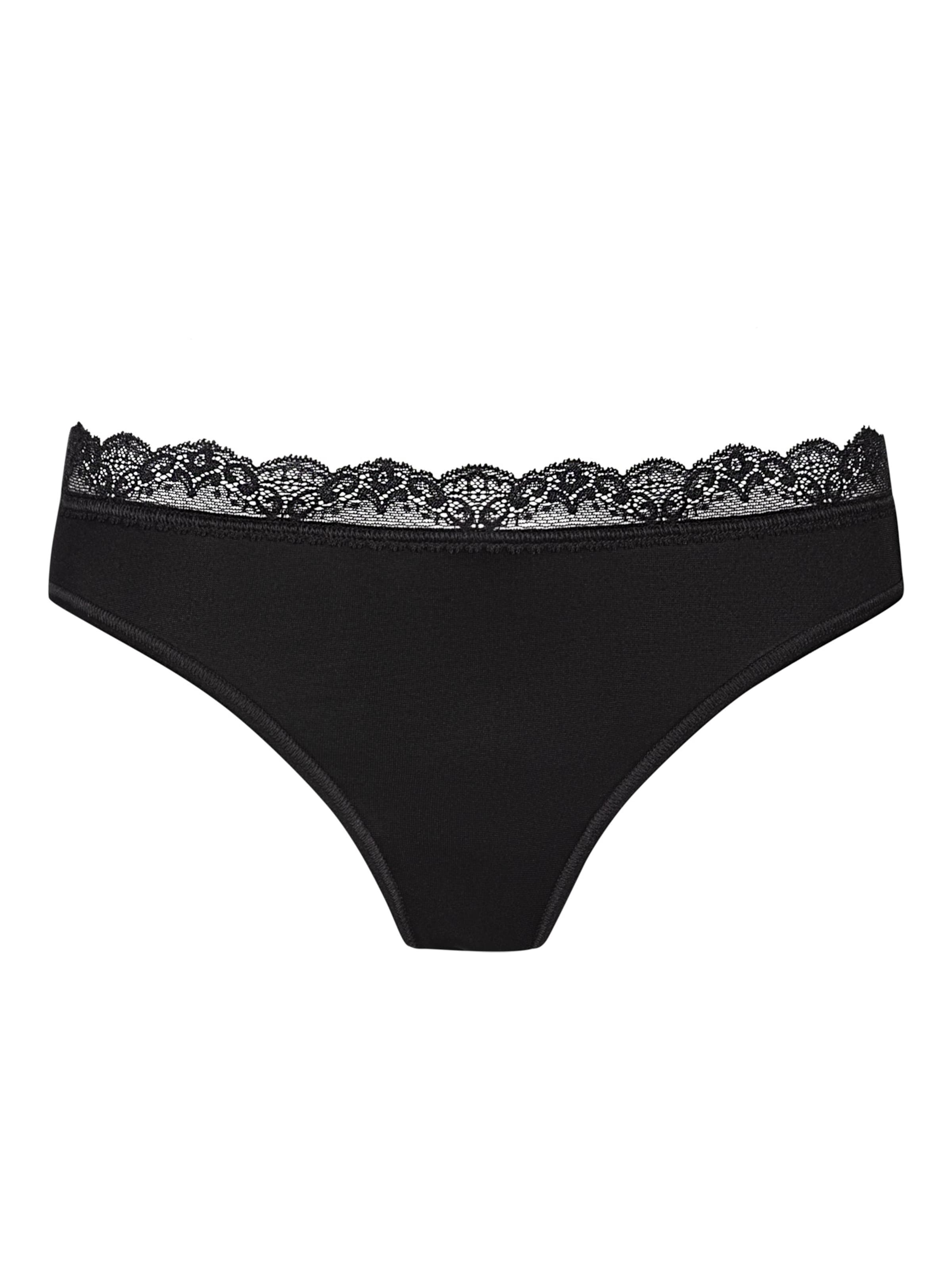 Slip 'Daily Sense' Mey en noir : devant