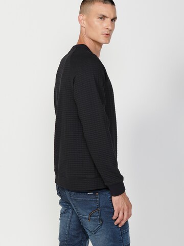 KOROSHI Sweatshirt in Zwart