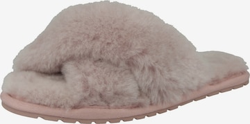 EMU AUSTRALIA Slippers 'Mayberry Frost' in Pink: front