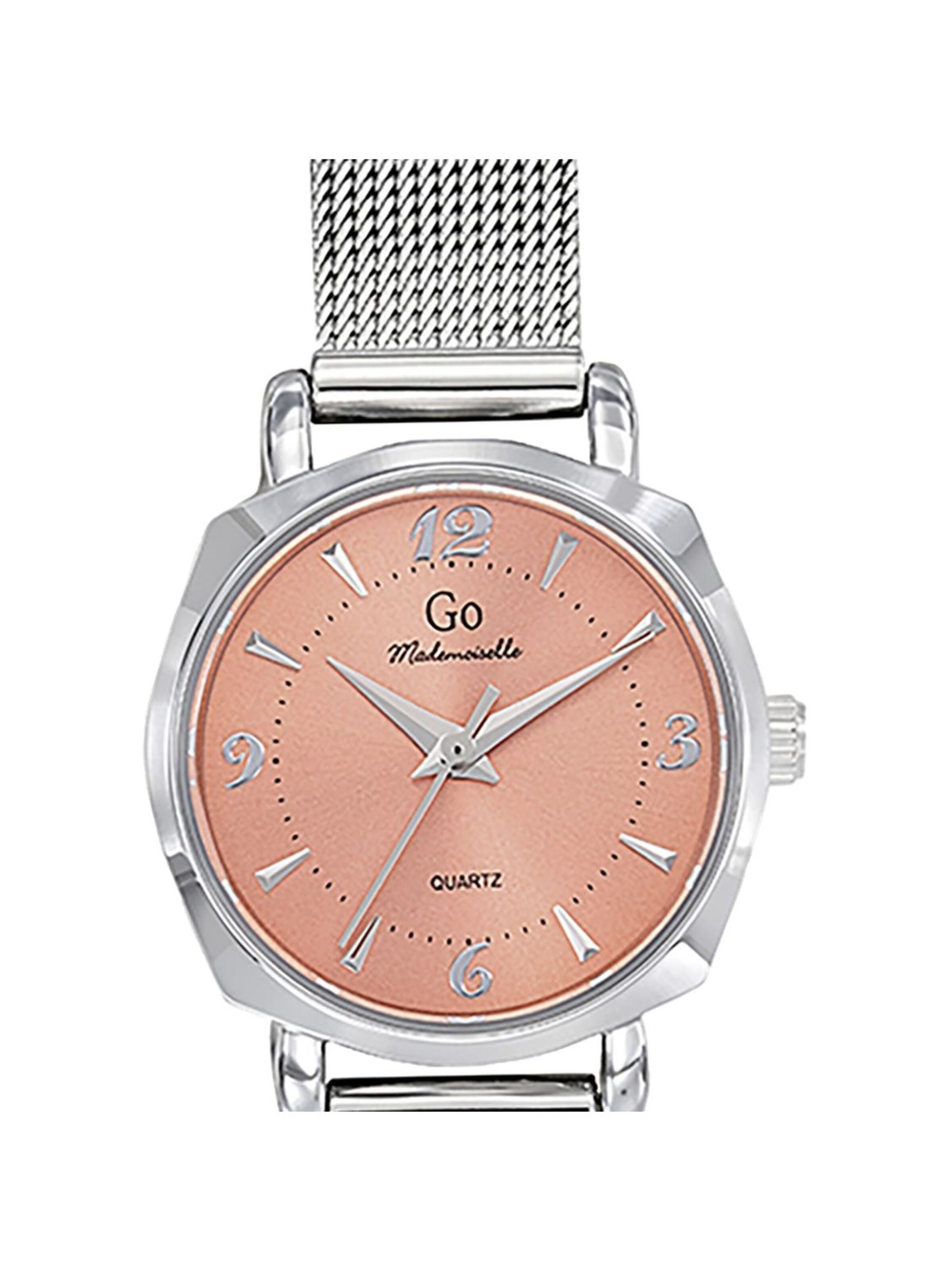 GO GirlOnly - Reloj analógico en plata