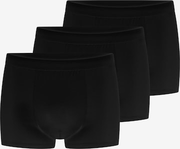 SPEIDEL Boxershorts 'Classic' in Zwart: voorkant