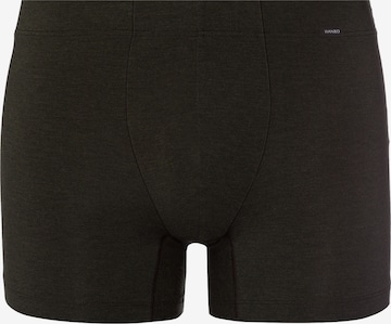 Boxers Hanro en noir : devant